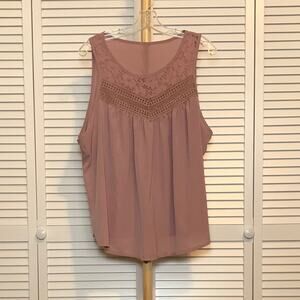 SHEIN Scoop Neck Sleeveless Blouse 2XL